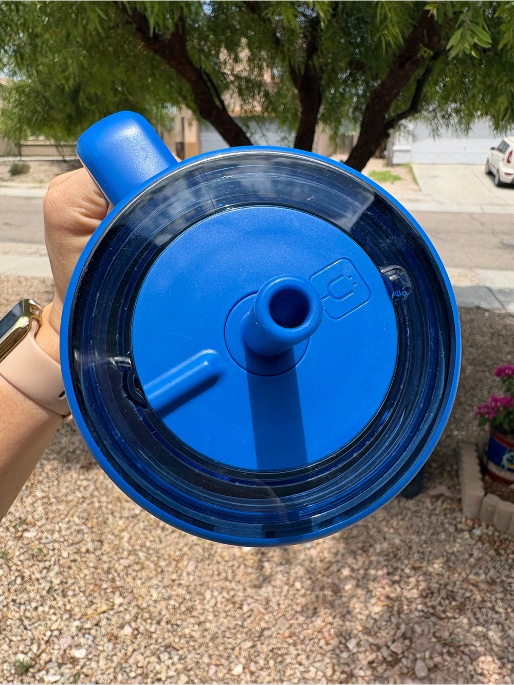 BrüMate Royal Blue Insulated Tumbler with Handle - Picture 5 of 10